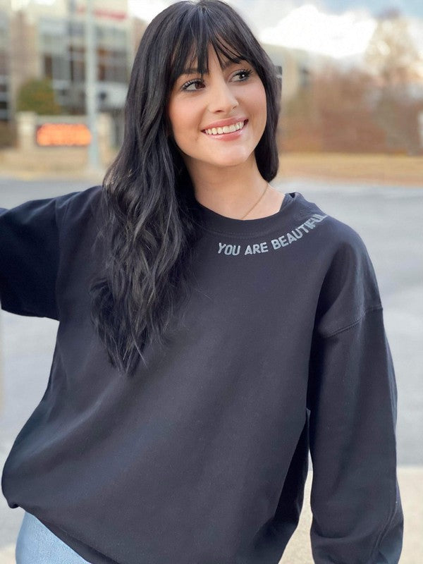 DARLING, THERE IS NO FLAW IN YOU SWEATSHIRT - Evolve Elegance Boutique