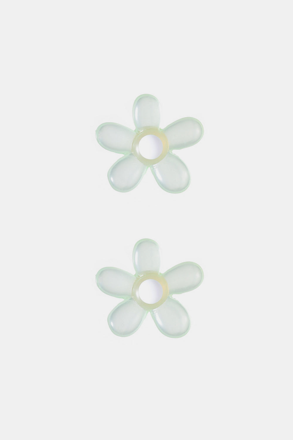 FLOWER SHAPE RESIN EARRINGS - Evolve Elegance Boutique